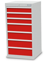 Bedrunka + Hirth Schubladenschrank, Schubladenanzahl: 7,...