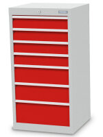 Bedrunka + Hirth Schubladenschrank, Schubladenanzahl: 7,...