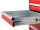 Bedrunka + Hirth Schubladenschrank, Schubladenanzahl: 7, RAL 7035 / RAL 5012, 819 x 530 x 500 mm (HxBxT)