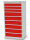 Bedrunka + Hirth Schubladenschrank, Schubladenanzahl: 9, RAL 7035 / RAL 5012, 1319 x 680 x 500 mm (HxBxT)