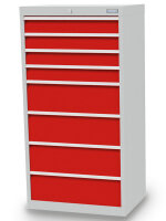 Bedrunka + Hirth Schubladenschrank, Schubladenanzahl: 8,...
