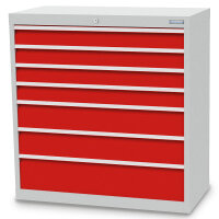Bedrunka + Hirth Schubladenschrank, Schubladenanzahl: 7,...