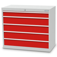 Bedrunka + Hirth Schubladenschrank, Schubladenanzahl: 5,...