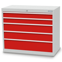 Bedrunka + Hirth Schubladenschrank, Schubladenanzahl: 5,...