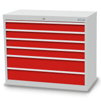 Bedrunka + Hirth Schubladenschrank, Schubladenanzahl: 6,...