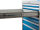 Bedrunka + Hirth CNC-Schubladenschrank Tiefe 736, 4 x Schublade, inkl. 1 x Schubladenrahmen (SR), RAL 7035 / RAL 5012, 1019 x 705 x 735 mm (HxBxT)