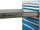 Bedrunka + Hirth CNC-Schubladenschrank Tiefe 736, 4 x Schublade, inkl. 2 x Schubladenrahmen (SR), RAL 7035 / RAL 5012, 1019 x 705 x 735 mm (HxBxT)