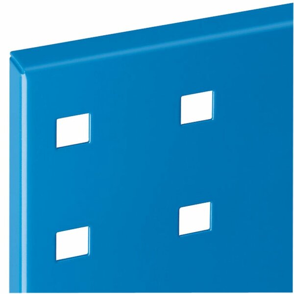 ®RasterPlan Lochplatte B 2000 mm x H 450 mm RAL 5015 - Himmelblau Universell kombinier- und einsetzbar. Kompatibel mit ®RasterPlan Schlitzplatten.