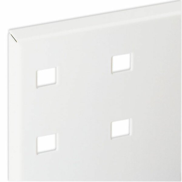 ®RasterPlan Lochplatte B 1500 mm x H 450 mm RAL 9010 - Reinweiß Universell kombinier- und einsetzbar. Kompatibel mit ®RasterPlan Schlitzplatten.