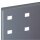 ®RasterPlan Lochplatte B 1500 mm x H 450 mm RAL 7015 - Schiefergrau Universell kombinier- und einsetzbar. Kompatibel mit ®RasterPlan Schlitzplatten.