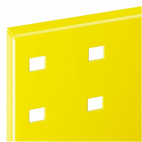 ®RasterPlan Lochplatte B 1000 mm x H 450 mm RAL 1023 - Verkehrsgelb Universell kombinier- und einsetzbar. Kompatibel mit ®RasterPlan Schlitzplatten.