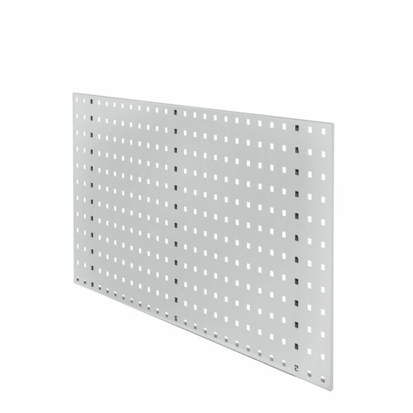 ®RasterPlan Lochplatte B 1000 mm x H 450 mm RAL 7035 - Lichtgrau Universell kombinier- und einsetzbar. Kompatibel mit ®RasterPlan Schlitzplatten.