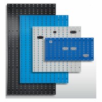 ®RasterPlan Lochplatte B 1000 mm x H 450 mm RAL 7035 - Lichtgrau Universell kombinier- und einsetzbar. Kompatibel mit ®RasterPlan Schlitzplatten.