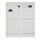 ®RasterPlan Lochplatte B 1000 mm x H 450 mm RAL 7035 - Lichtgrau Universell kombinier- und einsetzbar. Kompatibel mit ®RasterPlan Schlitzplatten.