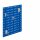®RasterPlan Lochplatte B 500 mm x H 450 mm RAL 5010 - Enzianblau Universell kombinier- und einsetzbar. Kompatibel mit ®RasterPlan Schlitzplatten.