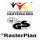 ®RasterPlan Werkzeugklemme einfach kleine Grundplatte Durchmesser 13 mm Anthrazitgrau