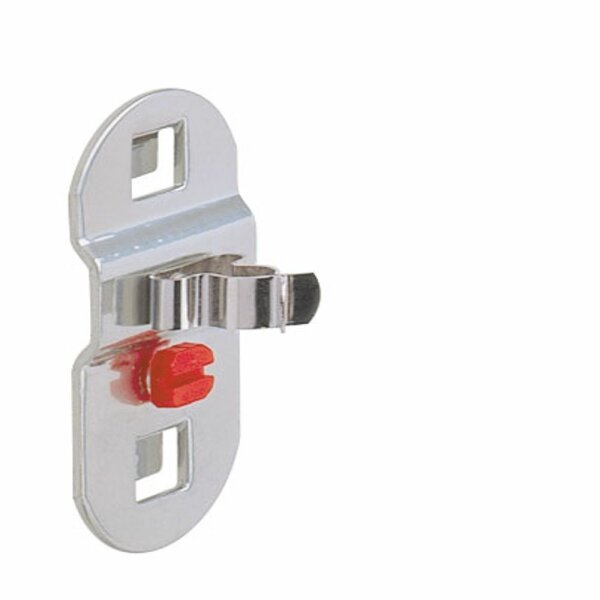 ®RasterPlan Werkzeugklemme einfach kleine Grundplatte Durchmesser 6 mm Alufarben
