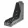 ®RasterPlan Ordnerhalter Breite 85 mm x Tiefe 320 mm x Höhe 220 mm Alufarben