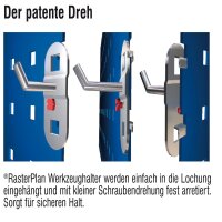 ®RasterPlan Werkzeughalter-Sortiment 40-teilig...