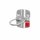 ®RasterPlan/ABAX® Maschinenhalter Durchmesser 80 mm Alufarben