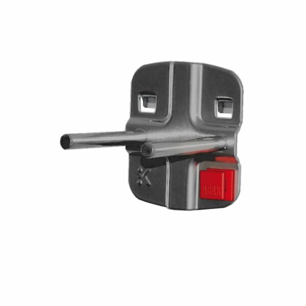®RasterPlan/ABAX® Doppelter Werkzeughalter gerader Dorn  Länge 50 mm Anthrazitgrau