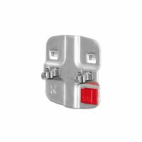 ®RasterPlan/ABAX® Doppelte Werkzeugklemme Durchmesser 10 mm Alufarben