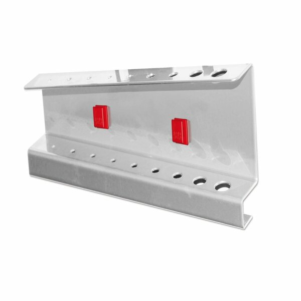 ®RasterPlan/ABAX® Innensechskanthalter Für 9 Teile Alufarben