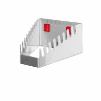 ®RasterPlan/ABAX® Schraubenschlüsselhalter waagerecht Für 8 Schlüssel Alufarben