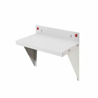 ®RasterPlan/ABAX® Stahlboden / Ablage Breite 435 mm x Tiefe 250 mm RAL 7035 - Lichtgrau