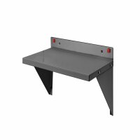 ®RasterPlan/ABAX® Stahlboden / Ablage Breite 435 mm x Tiefe 250 mm Anthrazitgrau