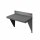 ®RasterPlan/ABAX® Stahlboden / Ablage Breite 435 mm x Tiefe 250 mm Anthrazitgrau