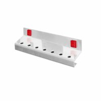 ®RasterPlan/ABAX® Bilthalter Für 7 Bits Alufarben