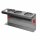 ®RasterPlan/ABAX® Runddosenhalter 3-fach Durchmesser 70 mm Anthrazitgrau