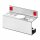®RasterPlan/ABAX® Kombihalter für Stifte / Sprühflasche 4 x Durchmesser 17 mm / 1 x Durchmesser 52 mm Alufarben