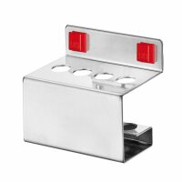 ®RasterPlan/ABAX® Stifthalter 4 x Durchmesser 17 mm Alufarben