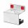 ®RasterPlan/ABAX® Stifthalter 4 x Durchmesser 17 mm Alufarben