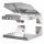 ®RasterPlan/ABAX® Müllbeutelhalter 2-teilig Oberteil: Breite 305 mm x Tiefe 130 mm x Höhe 350 mm Unterteil: Breite 300 mm x Tiefe 120 mm x Höhe 305 mm Alufarben