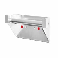 ®RasterPlan/ABAX® Abrollhalter Breite 355 mm x Tiefe 100 mm x Höhe 120 mm Alufarben