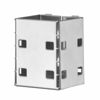 ®RasterPlan/ABAX® Stifteköcher Breite 63 mm x Tiefe 70 mm x Höhe 110 mm Alufarben