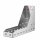 ®RasterPlan/ABAX® Ordnerhalter Breite 85 mm x Tiefe 220 mm x Höhe 310 mm Alufarben