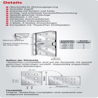®RasterPlan/ABAX® Werkzeughalter-Sortiment 20-teilig Alufarben 5 Werkzeughalter senkrechtes Hakenende, 5 Doppelte Werkzeughalter senkrechtes Hakenende, 5 Werkzeugklemmen 2 Sägenhalter 1 Bithalter, 1 Bohrerhalter 1 Schraubenschlüsselhalter senkrecht