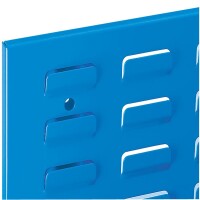 ®RasterPlan Schlitzplatte B 2000 mm x H 450 mm Breitformat RAL 5012 - Lichtblau Universell kombinier- und einsetzbar. Kompatibel mit ®RasterPlan Lochplatten.