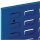 ®RasterPlan Schlitzplatte B 450 mm x H 1500 mm Hochformat RAL 5010 - Enzianblau Universell kombinier- und einsetzbar. Kompatibel mit ®RasterPlan Lochplatten.