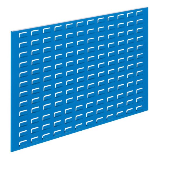 ®RasterPlan Schlitzplatte B 1000 mm x H 450 mm Breitformat RAL 5015 - Himmelblau Universell kombinier- und einsetzbar. Kompatibel mit ®RasterPlan Lochplatten.