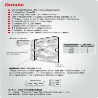 ®RasterPlan Schlitzplatte B 1000 mm x H 450 mm...