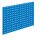 ®RasterPlan Schlitzplatte B 1000 mm x H 450 mm Breitformat RAL 5015 - Himmelblau Universell kombinier- und einsetzbar. Kompatibel mit ®RasterPlan Lochplatten.