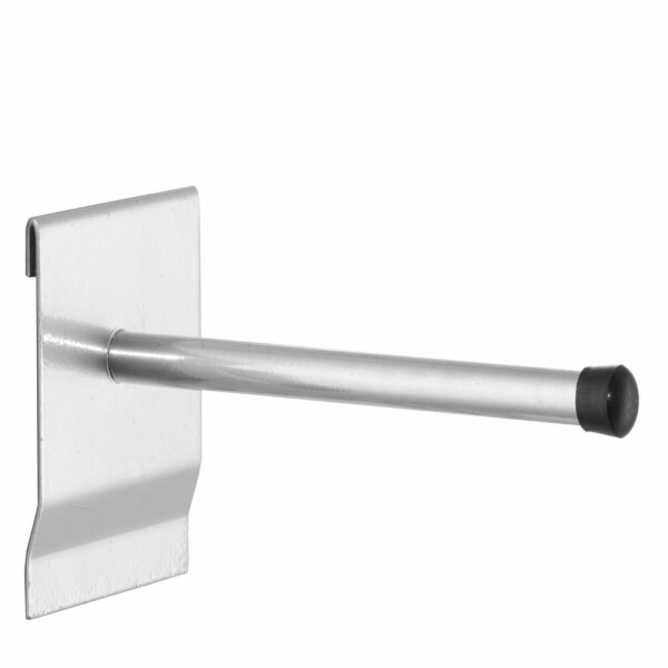 ®RasterPlan Universalhalter rund 300 mm alufarben.