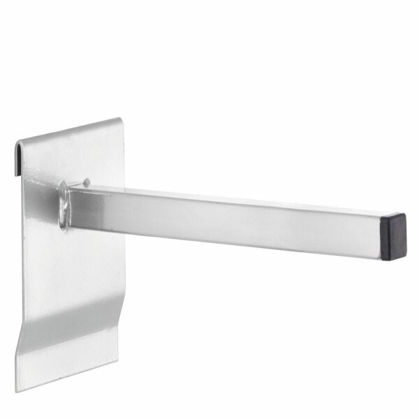 ®RasterPlan Universalhalter vierkant 300 mm alufarben.