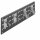 ®RasterPlan Wandschiene Schlitzplatte Set 9 L 920 mm x H 140 mm RAL 7016. 2 x Universalhalter 2 x Dornträger.