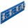 ®RasterPlan Wandschiene Schlitzplatte Set 12 L 920 mm x H 140 mm RAL 5010. 2 x Universalhalter 2 x Rohrträger.